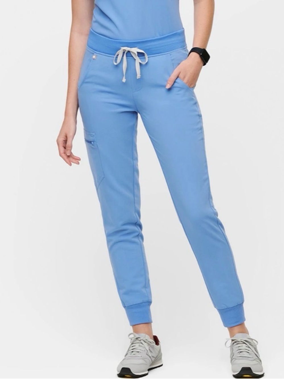 Figs Zamora Jogger Scrub Pants Ceil Blue Size XL/T